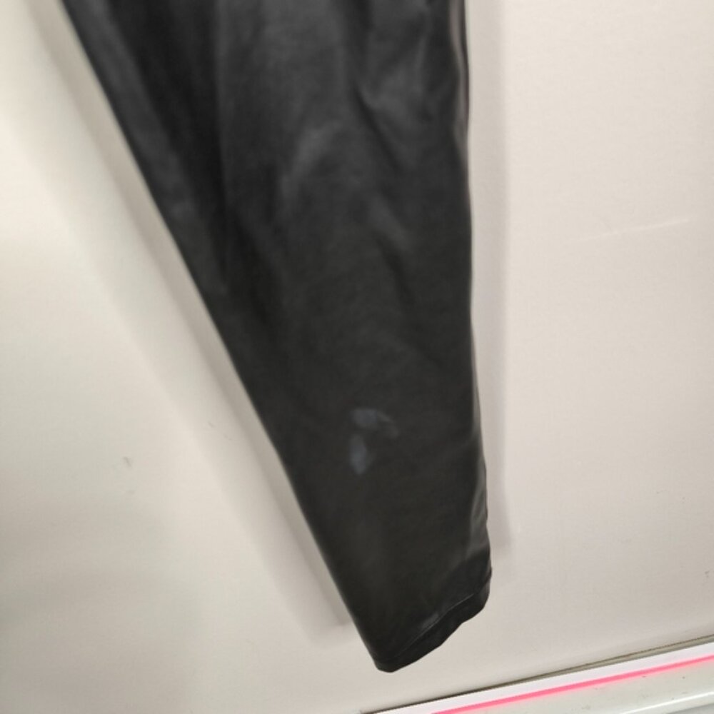 Aritzia Wilfred Free Daria Japanese Fabric High Rise Faux Leather Leggings S - Picture 8 of 9